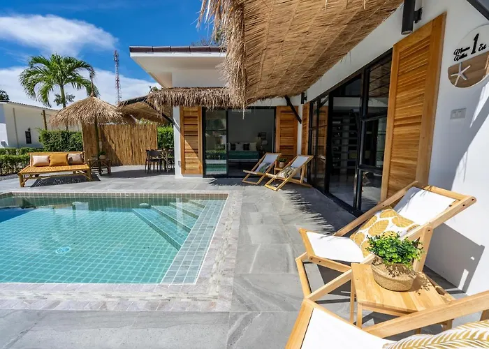 Manao Pool Villa 1 - 5 Mins Walk To The Beach